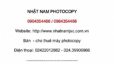 Bảng báo giá thuê máy in A3 laser , máy photocopy ricoh scan màu MP 4002 mới nhất