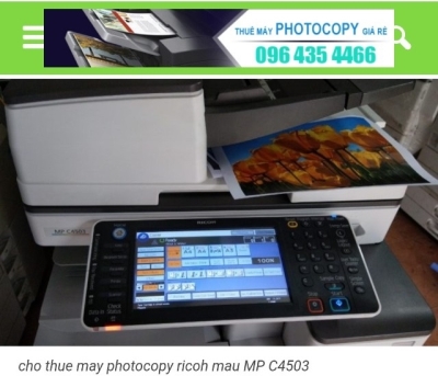 Cho thuê máy photocopy màu ở quận Từ Liêm - khu vực Mỹ Đình - cty uy tín - trách nhiệm 