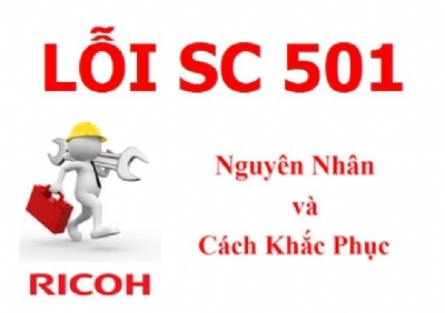 Máy Photocopy Ricoh báo lỗi SC 501 - SC 502 - SC 503