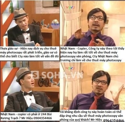 Chọn Công ty nào uy tín trong hàng trăm , ngàn công ty cho thuê máy photo màu ở Hà Nội ?